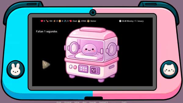口袋史莱姆 RING RING POCKET SLIME EDITION背景